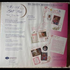Creative Memories “It’s A Girl!” Pages 12x12